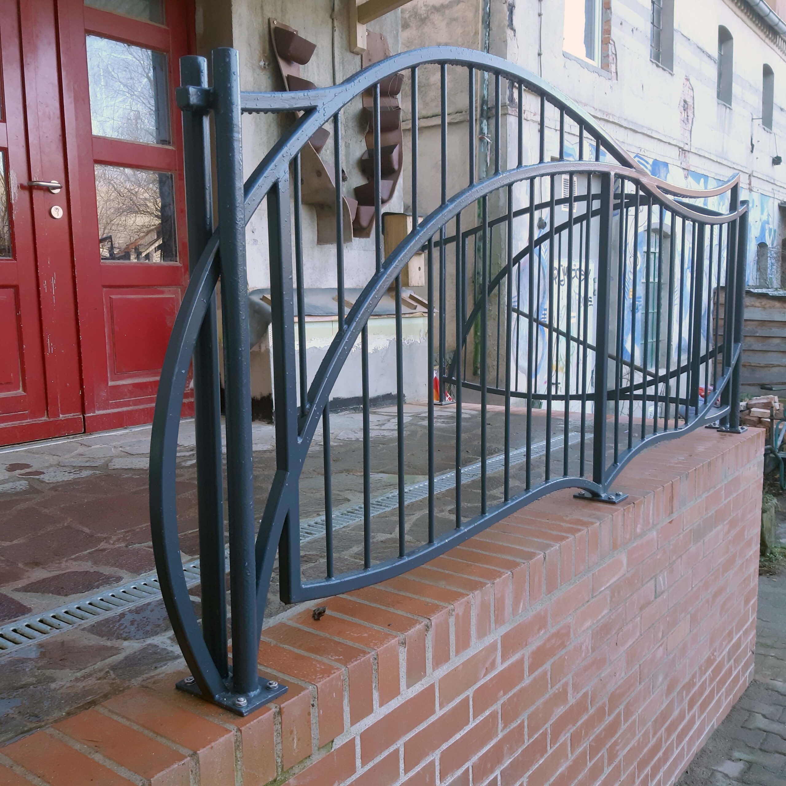 Balustrade in Kurven